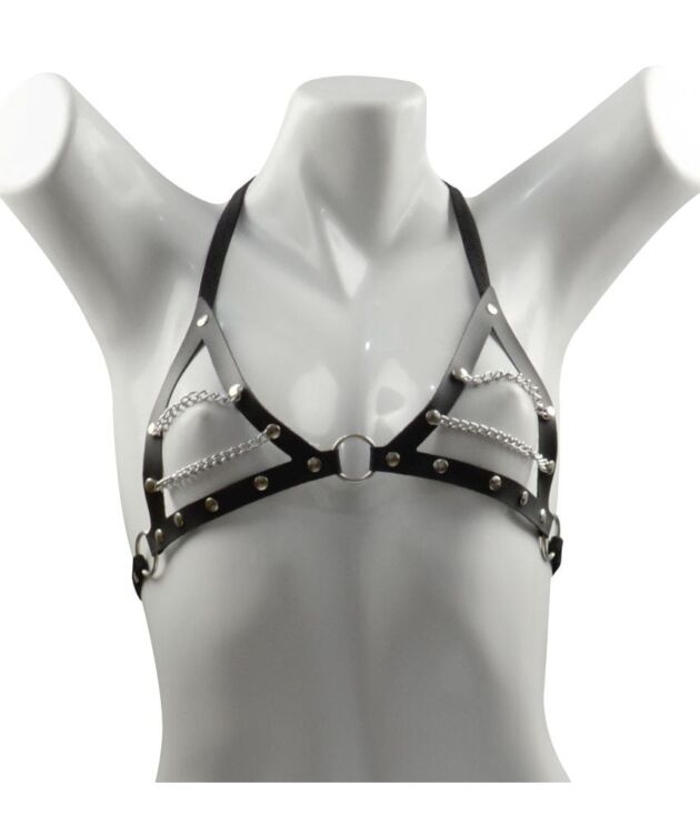 Top Sado com Corrente Diagonal Dominatrixxx