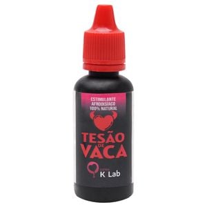 Tesão de Vaca Excitante em Gotas 20ml K-Lab