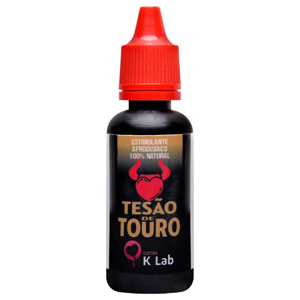 Tesão de Touro Gotas Afrodisíacas 20ml K-Lab