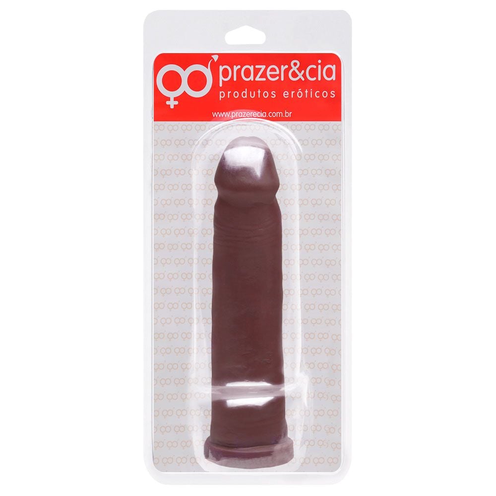 Pênis de Borracha Maciço 19,7 x 4,5cm Prazer & Cia – foto 6
