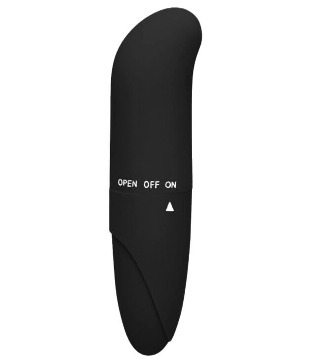 Vibrador Ponto G Aveludado 13cm Sexy Import - Preto